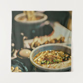 Ramen-Kunstwerk Wandteppich (Vorderseite)