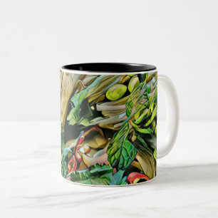 Ramen-Kunstwerk Zweifarbige Tasse