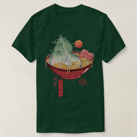 Ramen Landscape T-Shirt (Design vorne)