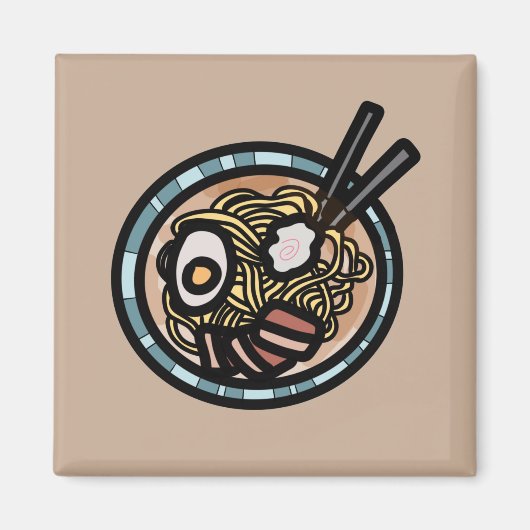 Ramen liebt niedliches Japanisch Magnet (Vorne)