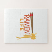 Ramen Life Japanisch Food Funny Student Geschenk I Puzzle (Horizontal)