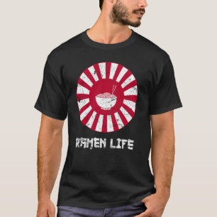 Ramen Life Japanisch Noodles Lover Vintag Retro St T-Shirt