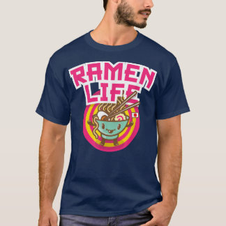 Ramen Life Kawaii Anime Japanisch  T-Shirt