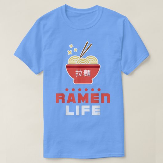 Ramen Life T Shirt, Geschmackssache Anime Noodle B T-Shirt (Design vorne)