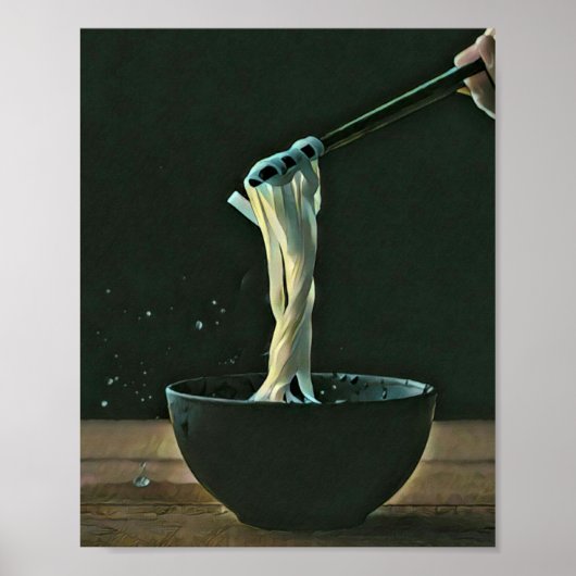 Ramen Lover Artwork Poster (Vorne)