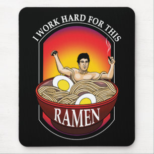 Ramen Lover Gangster Mousepad