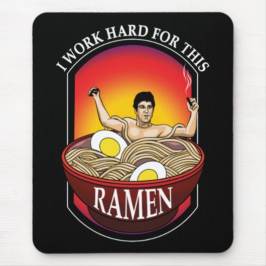 Ramen Lover Gangster Mousepad (Vorne)