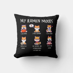 Ramen Lover Shiba Inu Dog Japanese Noodles Ramen M Kissen