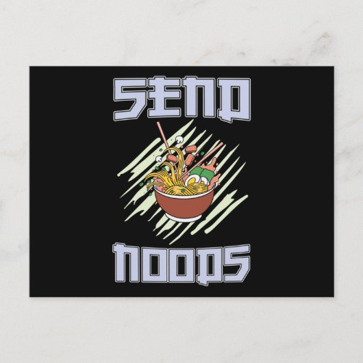 Ramen Lover Team | perfektes Geschenk Postkarte (Vorderseite)