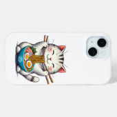 Ramen loving cat Case-Mate iPhone hülle (Rückseite (Horizontal))