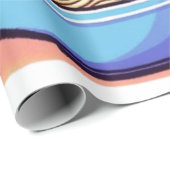 Ramen-Loving Shiba Inu Wrapping Paper – Cute & Pla Geschenkpapier (Rolleneckpunkt)