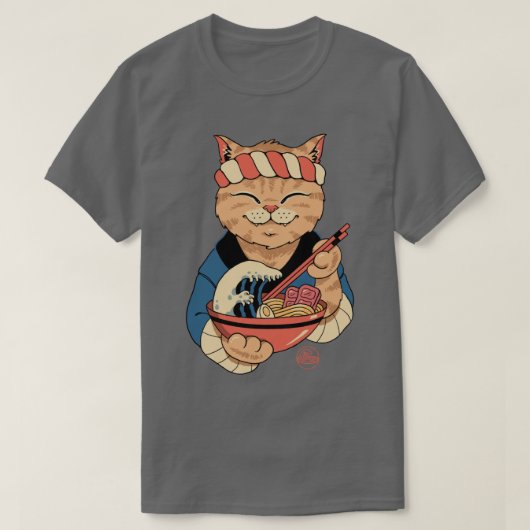 Ramen Meowster T-Shirt (Design vorne)