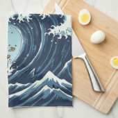 Ramen-Navigator Geschirrtuch (Viertel Falte)