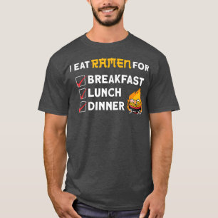 Ramen Noodle Bowl Liebe Japanisch Kawaii I essen R T-Shirt