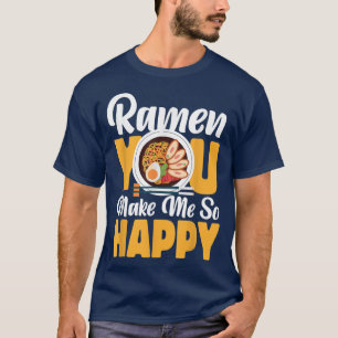 Ramen Noodle Bowl Liebe Japanisch Kawaii Ramen Sie T-Shirt