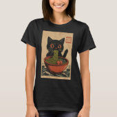 Ramen Noodle Eating: Cat Women's T - Shirt (Vorderseite)