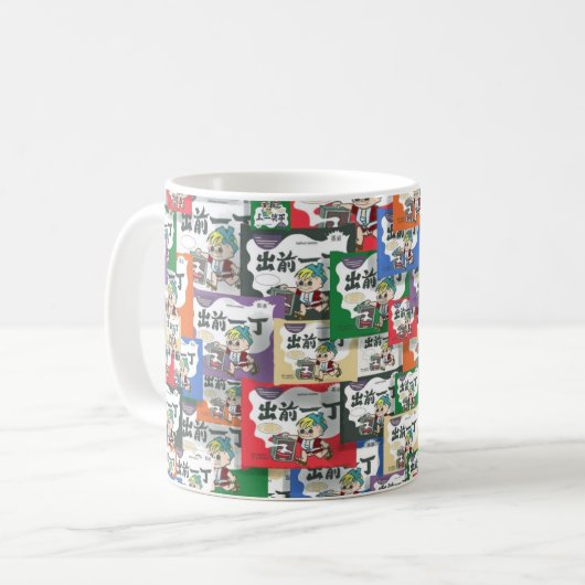 Ramen noodle jigsaw kaffeetasse (Vorderseite Links)