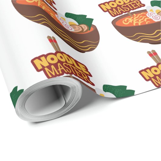 Ramen Noodle Master Funny Japanisches Geschenk Geschenkpapier (Rolleneckpunkt)