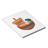 Ramen Noodle Master Funny Japanisches Geschenk Ide Notizblock (angewinkelt)