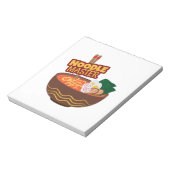 Ramen Noodle Master Funny Japanisches Geschenk Ide Notizblock (Rotiert)