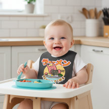 Ramen Noodle Monster Ramen Zeit! Lätzchen