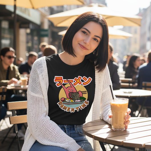 Ramen Noodle Monster Ramen Zeit! T-Shirt