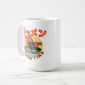 Ramen Noodle Monster Ramen Zeit! Tasse (Vorderseite Links)