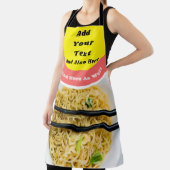 Ramen Noodle Packet Custom Message Funny Schürze (InSitu)