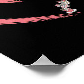 Ramen Noodle Ramen Heart Bowl Liebe Japanisch Kawa Poster (Ecke)