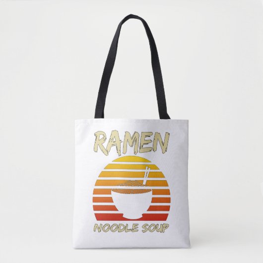 Ramen Noodle Soup Kawaii Japanisch Noodles Vintag Tasche (Vorderseite)