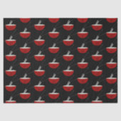 Ramen Noodles Asian Bowl Party Seidenpapier (Vorderseite)