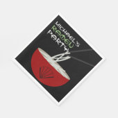 Ramen Noodles Asian Bowl Party Serviette (Ecke)