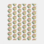 Ramen Noodles Bowl Japanischer Restaurant Feinschm Fleecedecke (Vorderseite)