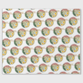 Ramen Noodles Bowl Japanischer Restaurant Feinschm Geschenkpapier (Flach)