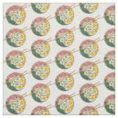 Ramen Noodles Bowl Japanischer Restaurant Feinschm Stoff (Muster)