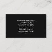 Ramen Noodles | Chopstick Visitenkarte (Rückseite)