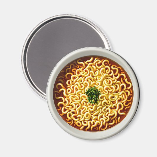 Ramen Noodles Magnet (Vorderseite/Rückseite)