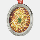 Ramen Noodles Ornament Aus Metall (Links)