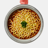 Ramen Noodles Ornament Aus Metall (Vorne)