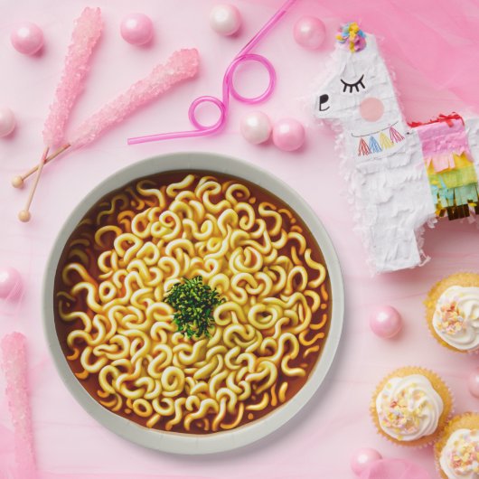 Ramen Noodles Pappteller (Party)