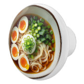 Ramen Noodles Soup with Eggs Keramikknauf (Rechts)