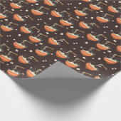 Ramen Noodles: Vintage Grafiken Geschenkpapier (Ecke)