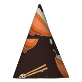 Ramen Noodles: Vintage Grafiken Partyhütchen (Rechts)