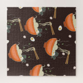 Ramen Noodles: Vintage Grafiken Puzzle (Horizontal)