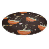 Ramen Noodles: Vintage Grafiken Schneidebrett (Ecke)