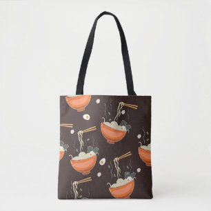 Ramen Noodles: Vintage Grafiken Tasche