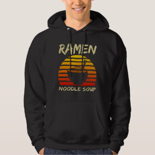 Ramen-Nudel-Suppe Kawaii japanische Nudeln Vintage Hoodie