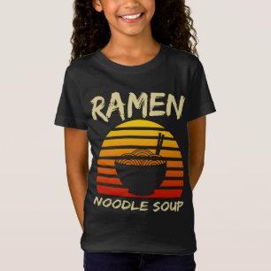 Ramen-Nudel-Suppe Kawaii Japanische Nudeln Vintage T-Shirt