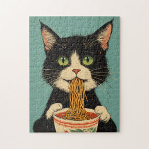 RAMEN-NUDELN SMOKING-CAT TETRIS-PUZZLE PUZZLE