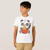 Ramen Panda Niedlich T-Shirt (Vorne ganz)